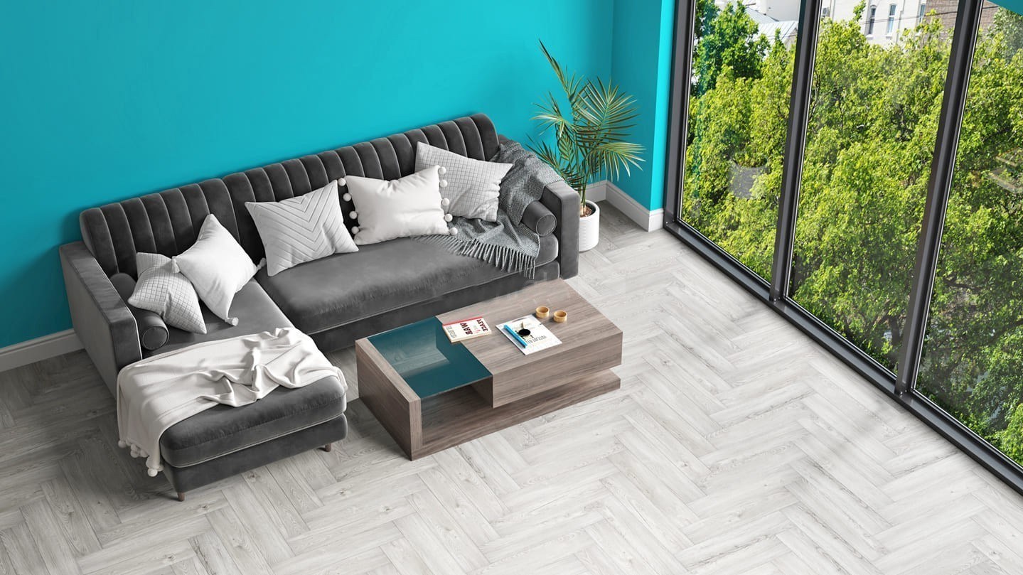 SPC ламинат Alpine Floor Parquet Light Снежный 600x125x4 мм, ECO 13-11B