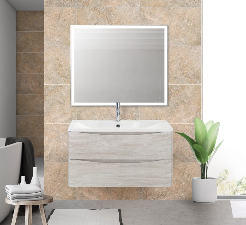 Мебель для ванной BelBagno Acqua 100 см Rovere Vintage Bianco