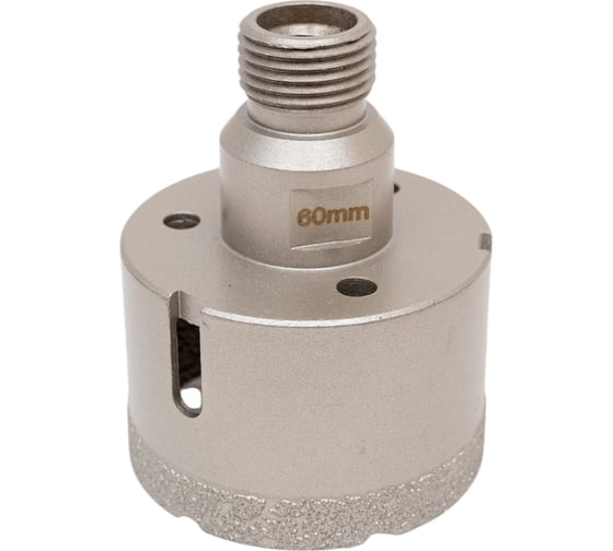 Коронка алмазная, вакуумное спекание (60х40 мм; 1/2"; М14) TECH-NICK TUK 136.600.7026