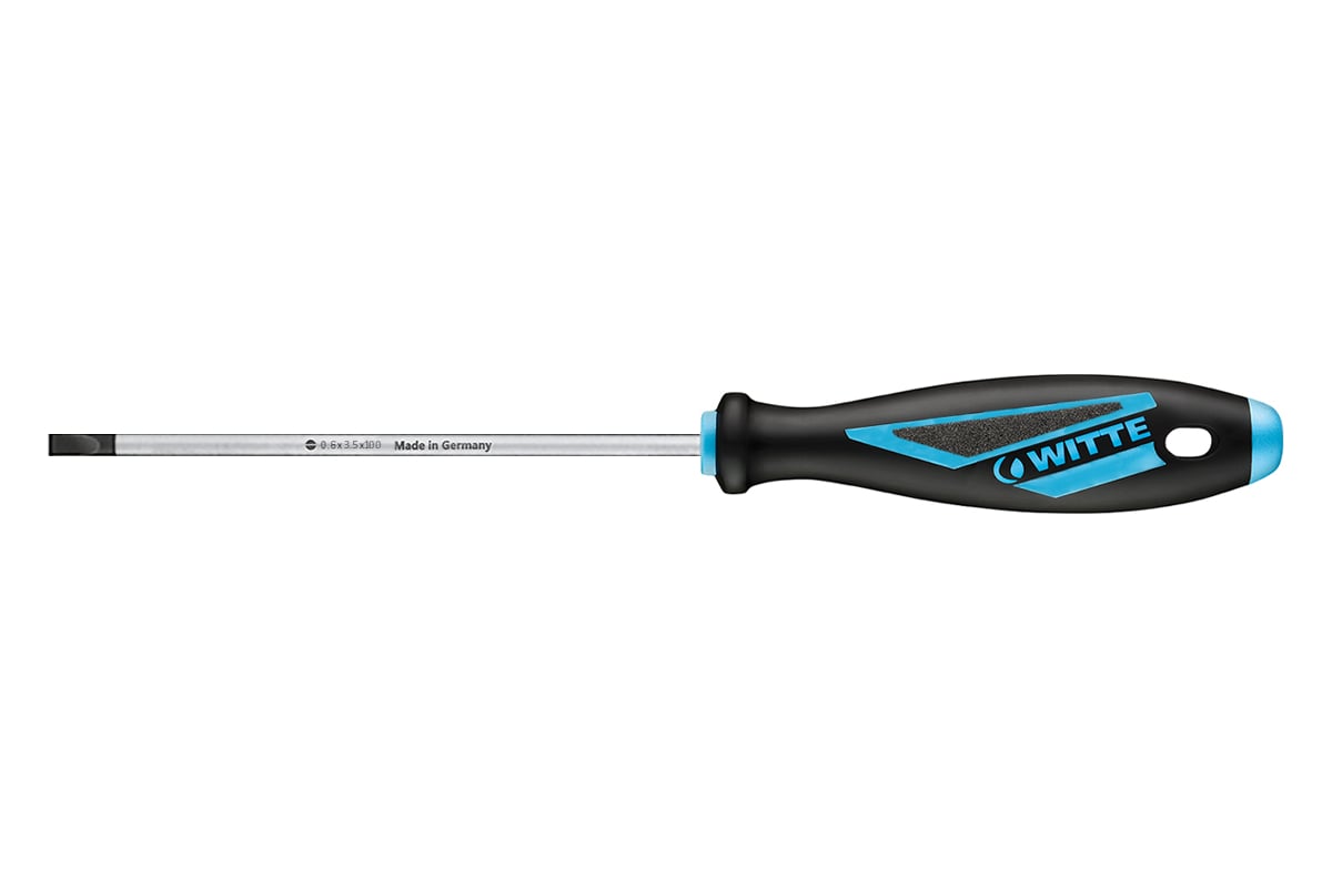 Отвертка для электриков WITTE MAXX plus 0.6х3.5х100 мм 630222016