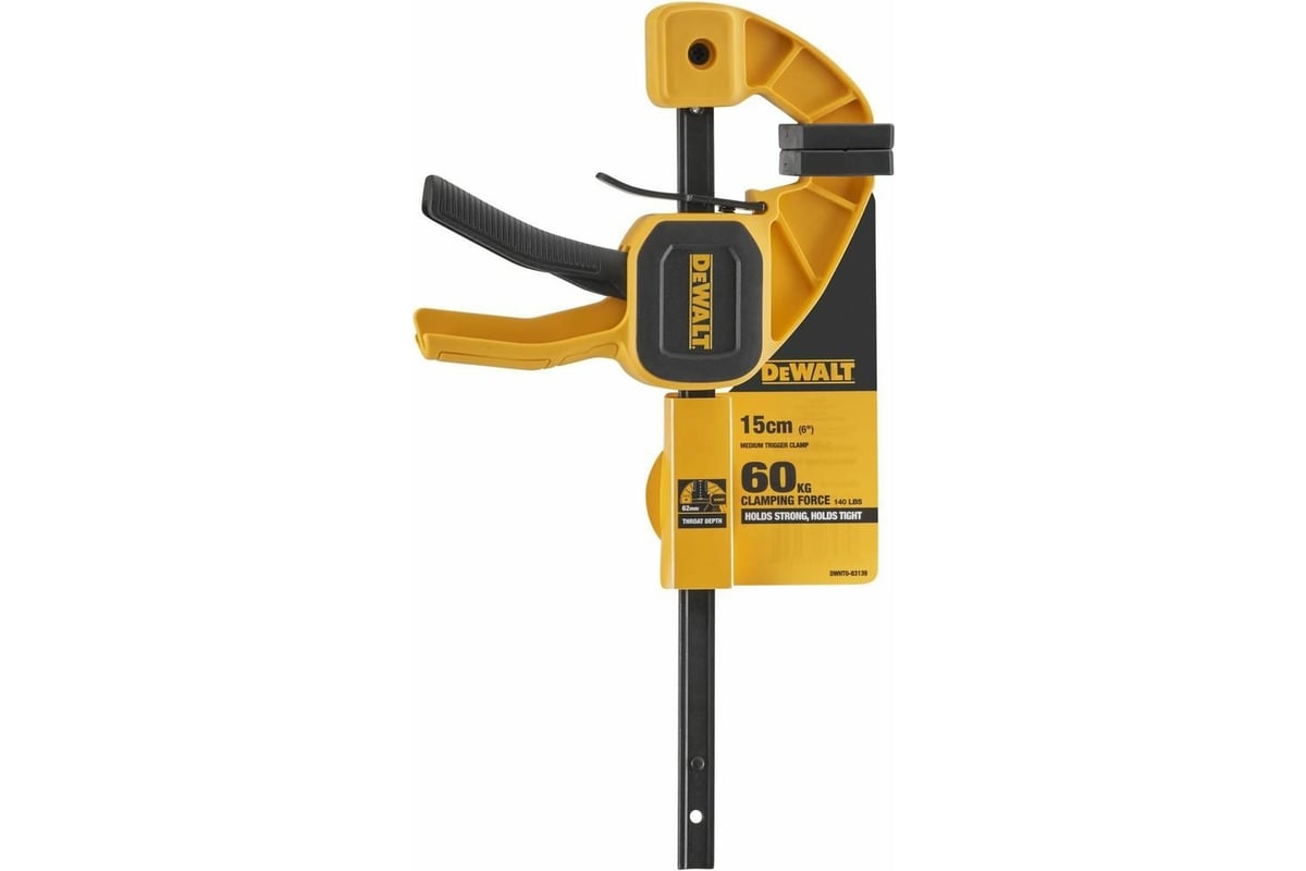 Быстрозажимная струбцина DeWalt M 150 мм DWHT0-83139