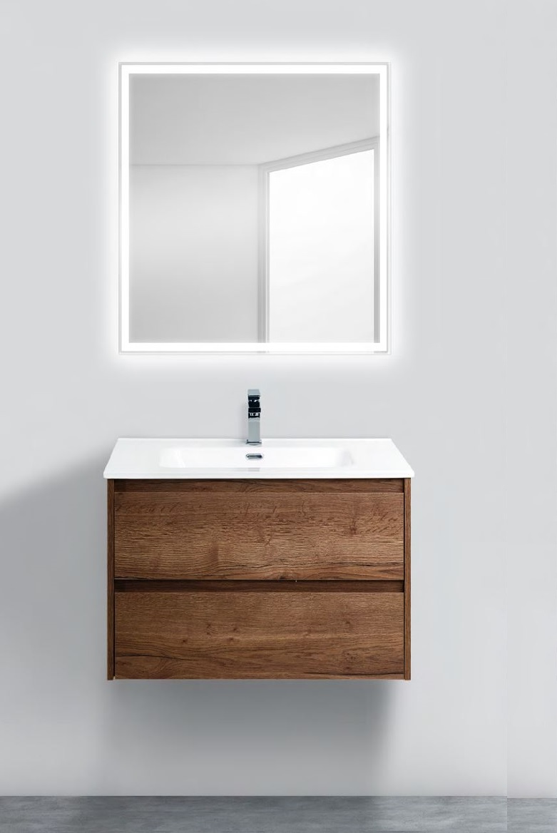 Тумба с раковиной BelBagno Kraft 70 см Rovere Tabacco