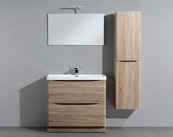 Тумба с раковиной BelBagno Ancona-N 80 см, напольная