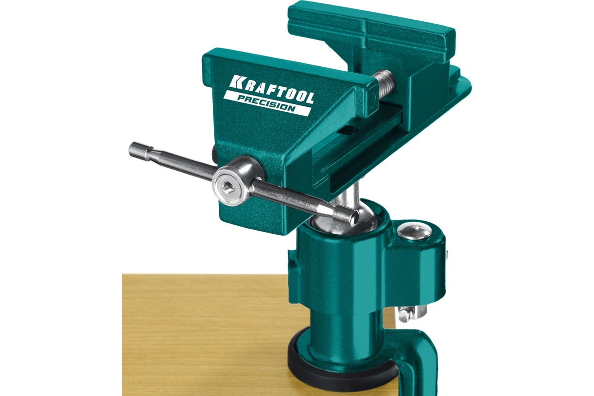 Шарнирно-поворотные тиски Kraftool Precision 75 мм 32711-75