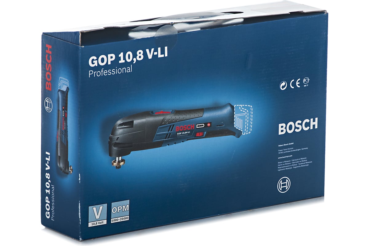 Аккумуляторный реноватор Bosch GOP 10,8 V-LI 0.601.858.00C