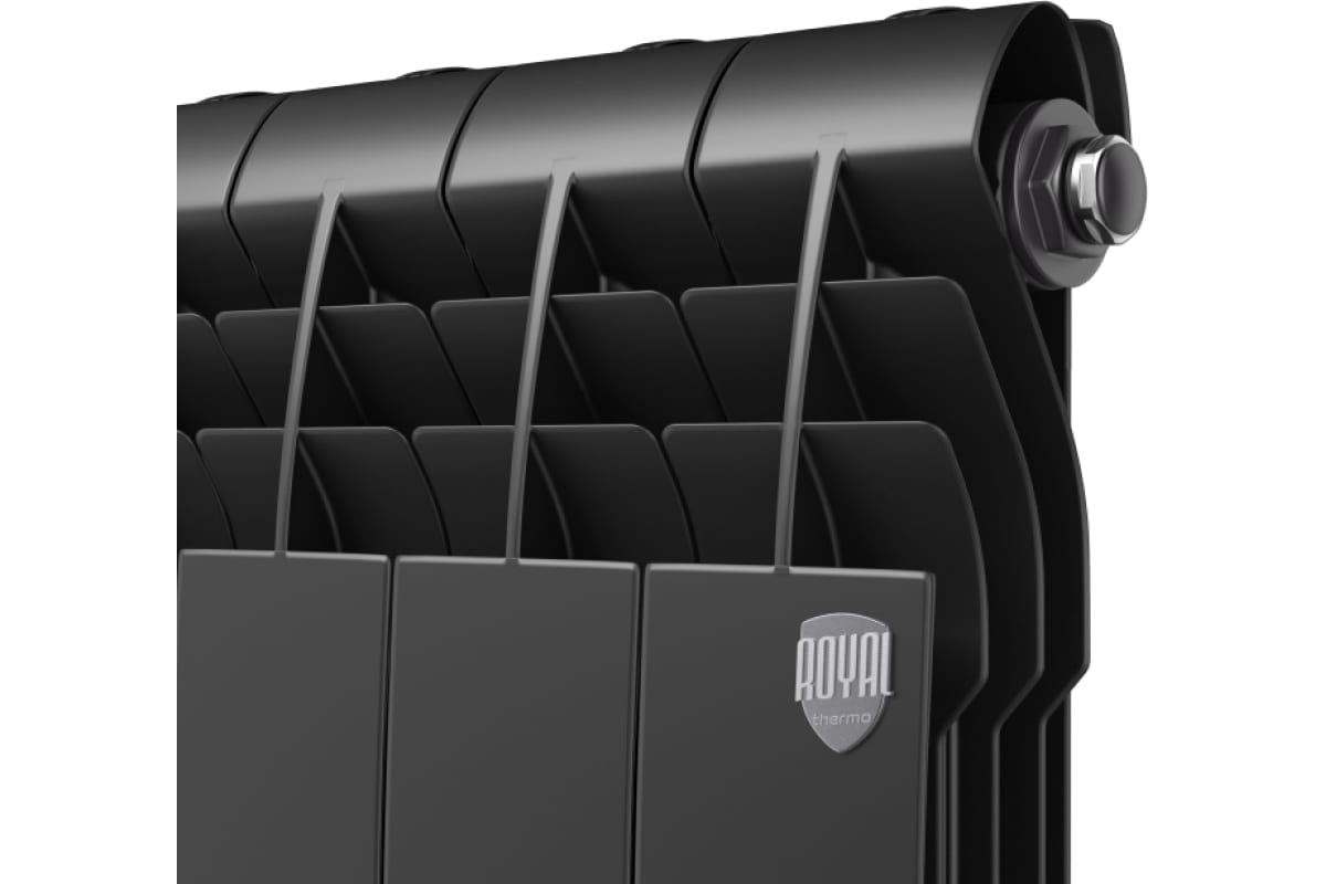 Радиатор Royal Thermo Biliner Alum 500 Noir Sable 10 секций НС-1250271