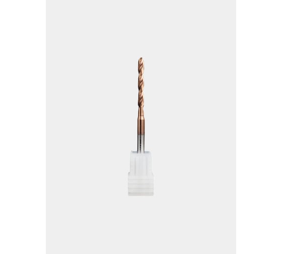 Сверло твердосплавное ц/х РОСИНСТРУМЕНТ 3.1x4х28x66 5D без подачи СОЖ TiSiN 531042866