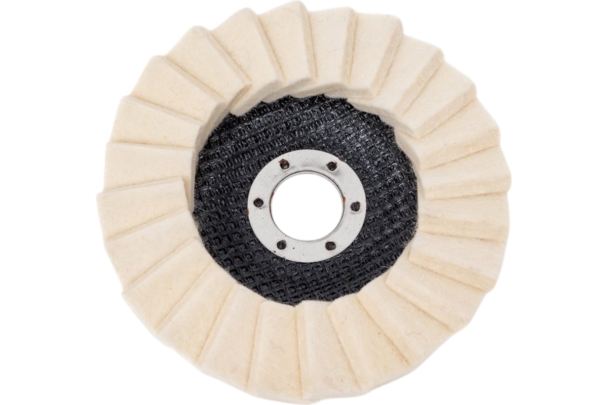 Полировальный лепестковый круг Orientcraft 125 мм, войлок 116.00-Wool