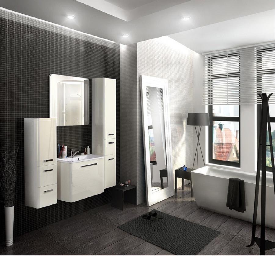 Шкаф пенал Акватон Валенсия R