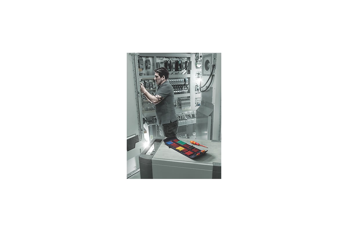 Набор бит с битодержателем WERA Kraftform Kompakt VDE Big Pack 1, 26 предметов WE-006617