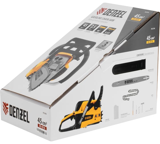 Цепная бензиновая пила Denzel DS-4516 95236