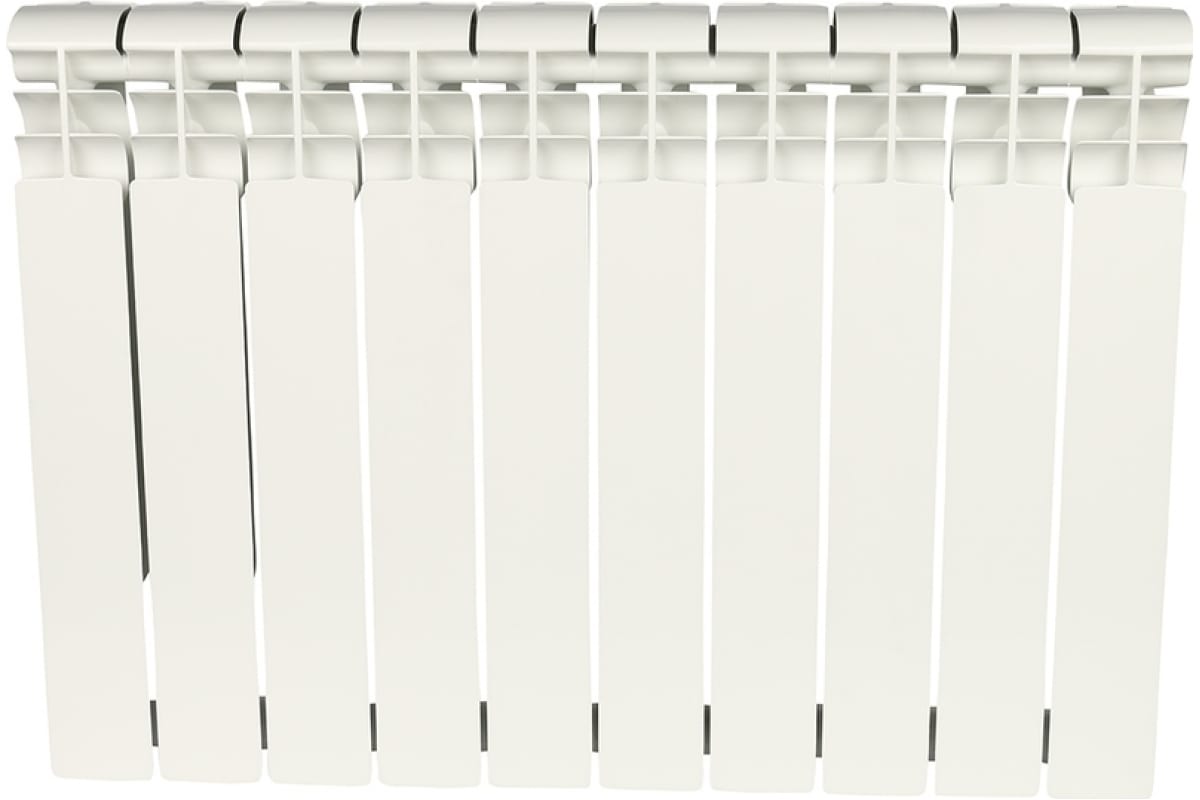 Биметаллический радиатор Rommer Profi BM 500 BI500-80-80-150 10 секций RAL9016 82490
