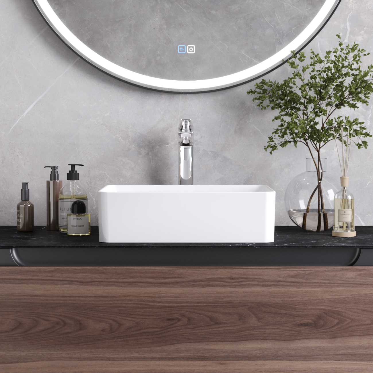 Раковина Cezares CZR-6596 41 см белый