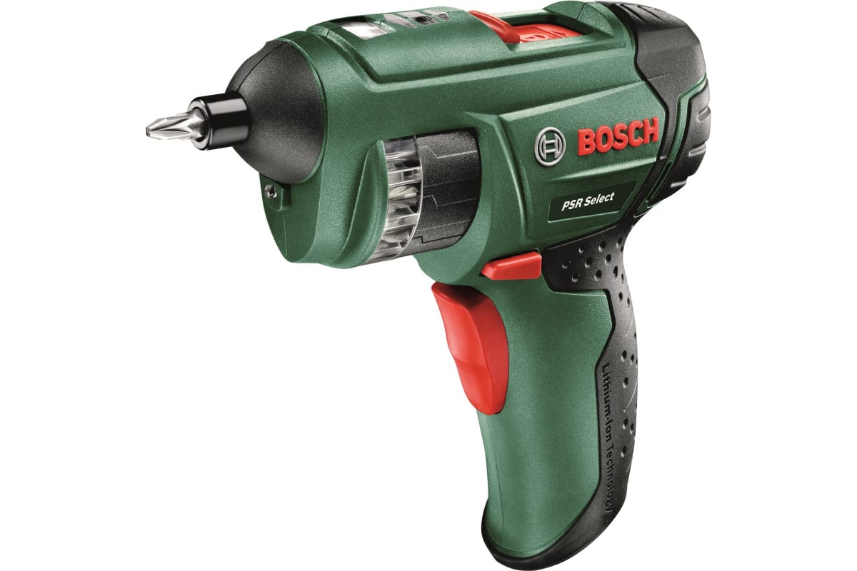 Аккумуляторный шуруповерт Bosch PSR Select Micro USB 0.603.977.021