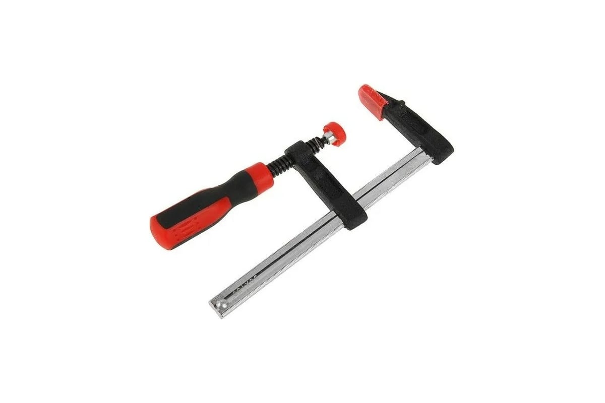 Струбцина Bohrer F-тип 150x50мм двухкомпонентная рукоятка 47515050