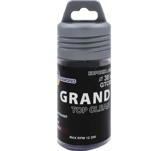 Коронка алмазная по керамограниту TRIO-DIAMOND Grand Top Clean 30 мм, М14 GTC030