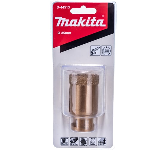 Коронка алмазная (35 мм; M14x2) Makita D-44513