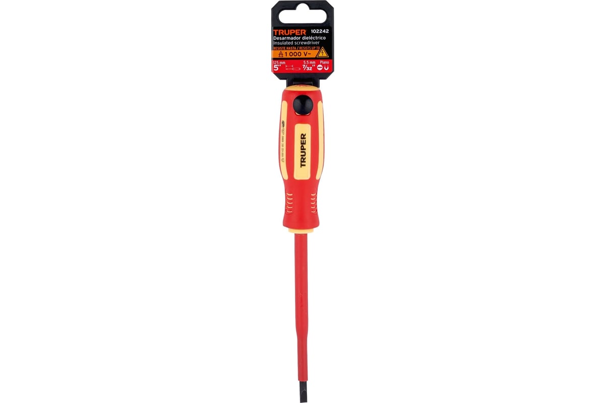 Отвертка Truper DR-7/32x5D шлиц 1000 В 102242