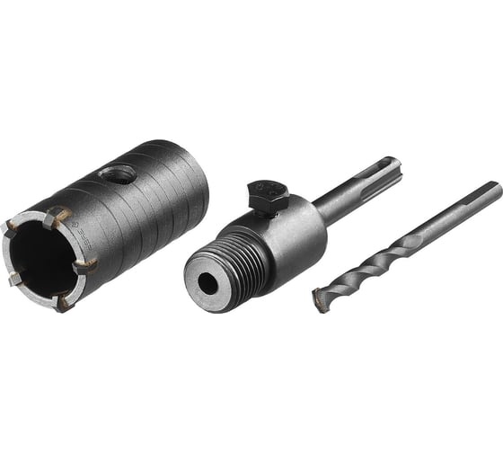 Коронка с державкой по бетону Зубр 35 мм, SDS-Plus 29211-35