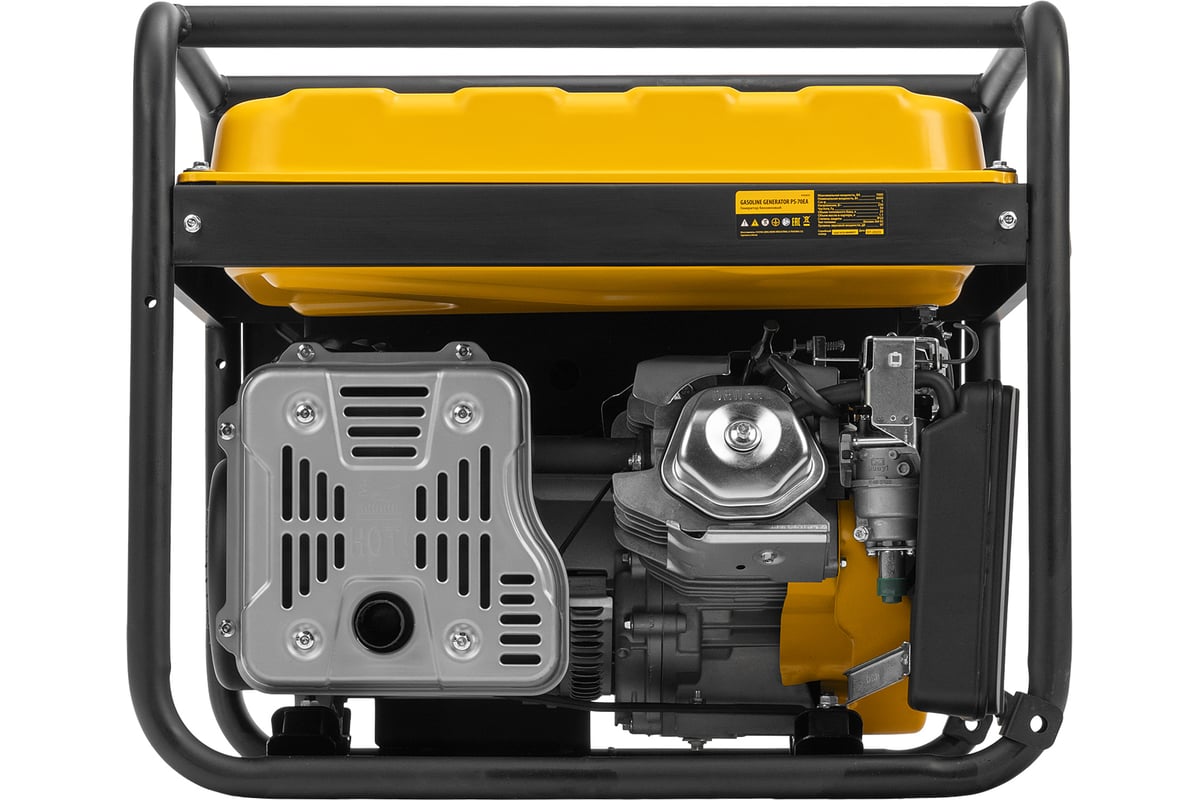 Бензиновый генератор Denzel PS 70 EA, 7,0 кВт, 230В, 25л 946894