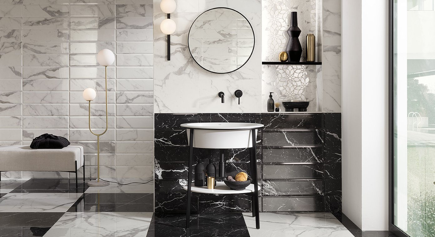 Керамогранит Fap Ceramiche Roma Gold Carrara Superiore Brillante 80x160 см, fPZ8