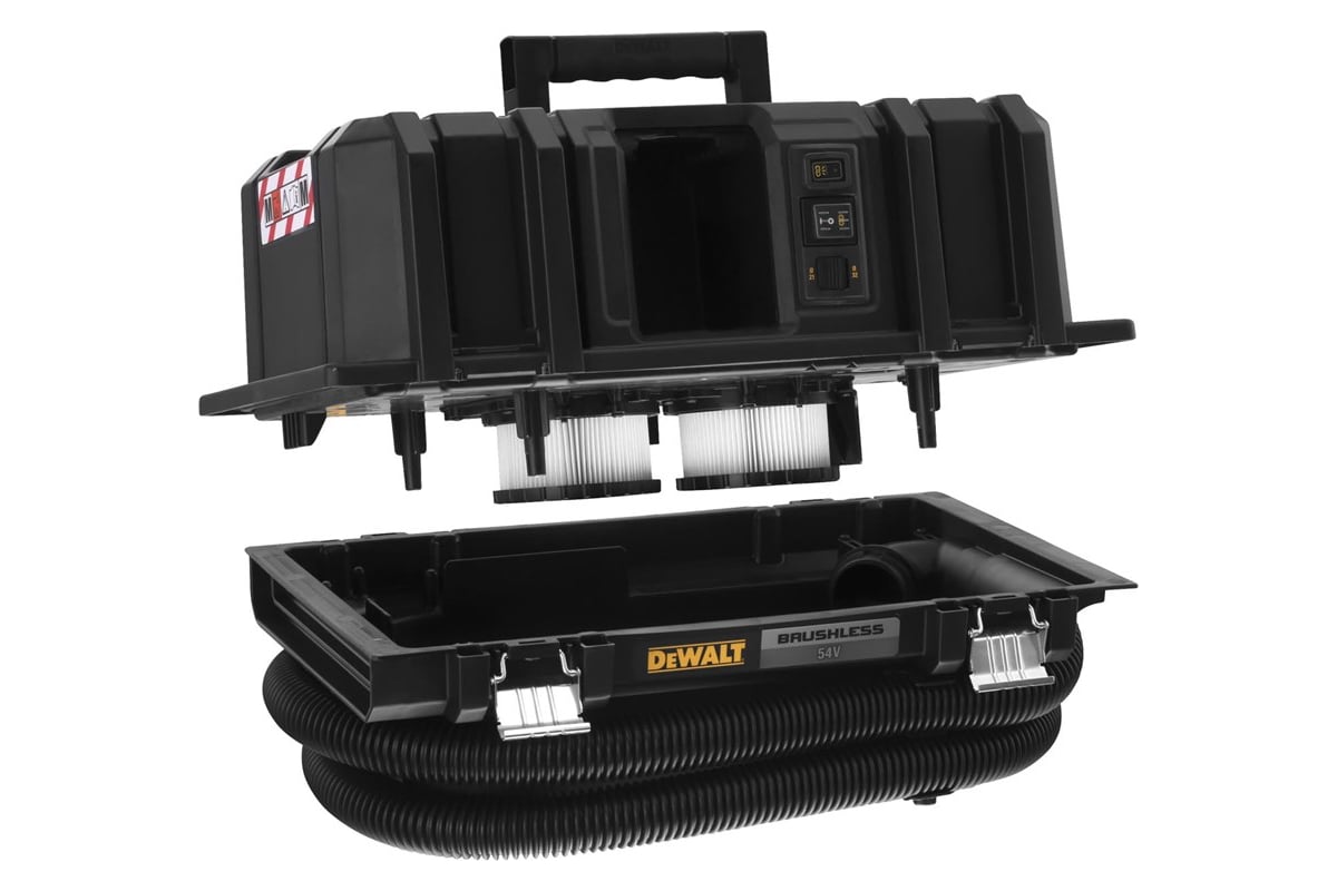 Промышленный аккумуляторный пылесос DeWalt 54 В XR FLEXVOLT DCV586MN-XJ