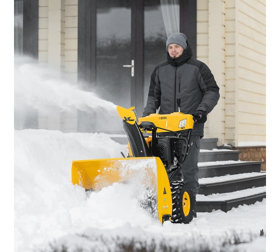 Бензиновый снегоуборщик Denzel SBL 711D PRO, 302cc 97655