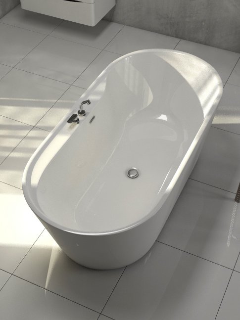 Акриловая ванна BelBagno BB14 178x84 см