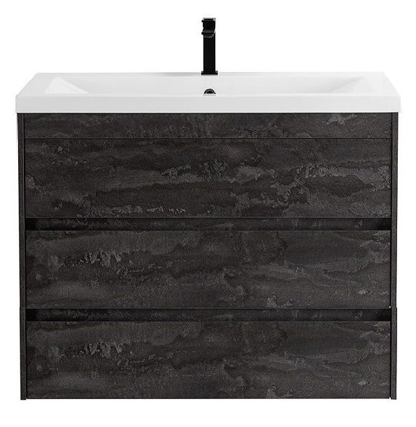 Тумба с раковиной Art&Max Family-M 90 см, 3 ящика