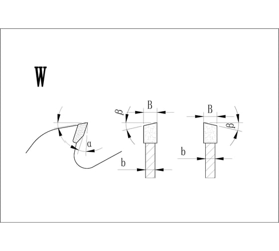 Диск пильный пазовый KWS 100х20х4.0/3.0х20T W 3000 05030-630814450