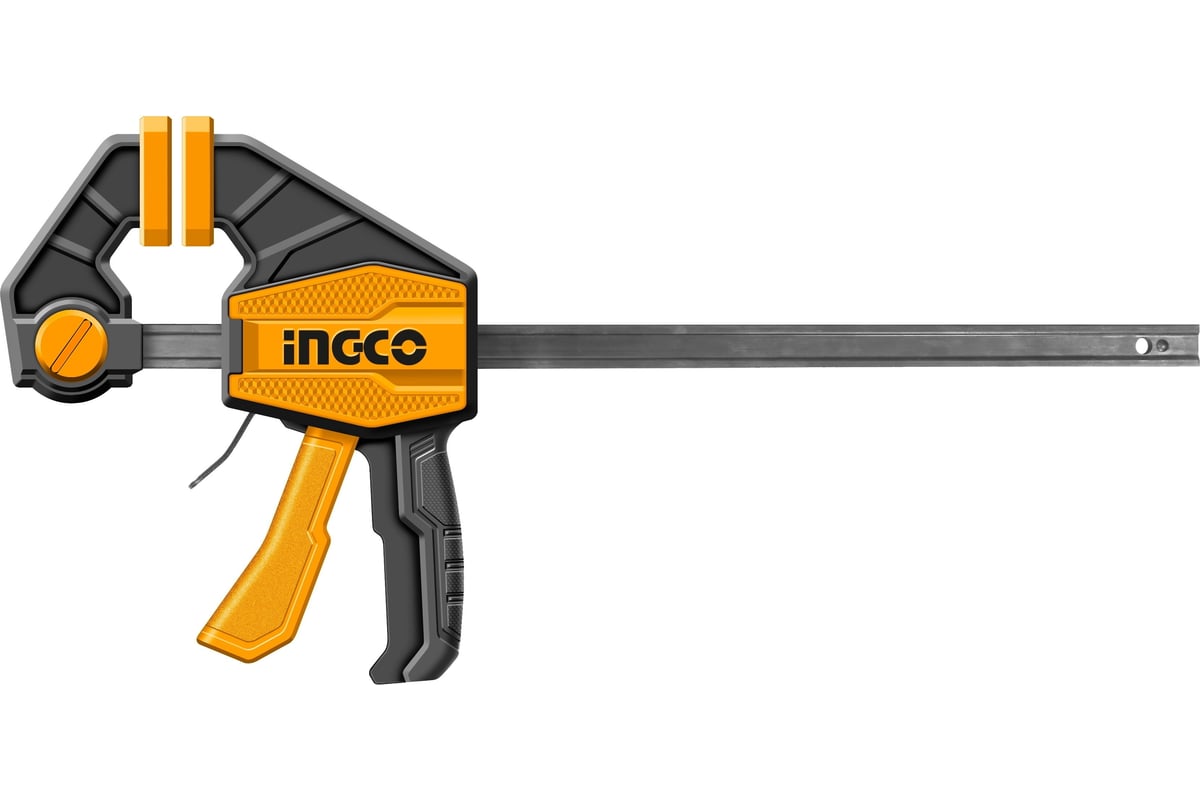 Быстрозажимная струбцина Ingco 80x600 мм HQBC24802