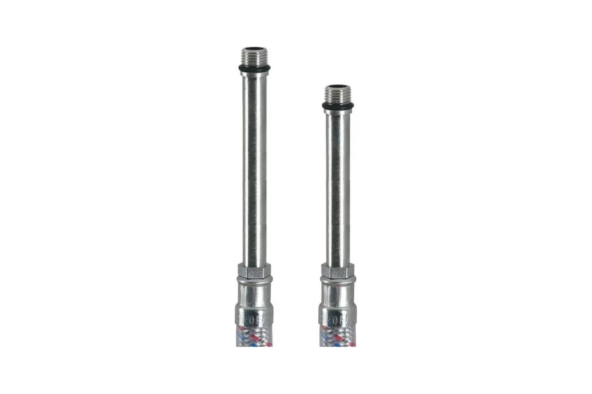Подводка  смесителя PROFLINE 120 см, нерж. удл.штуцер (пара=2 штуки) УТ-00024307