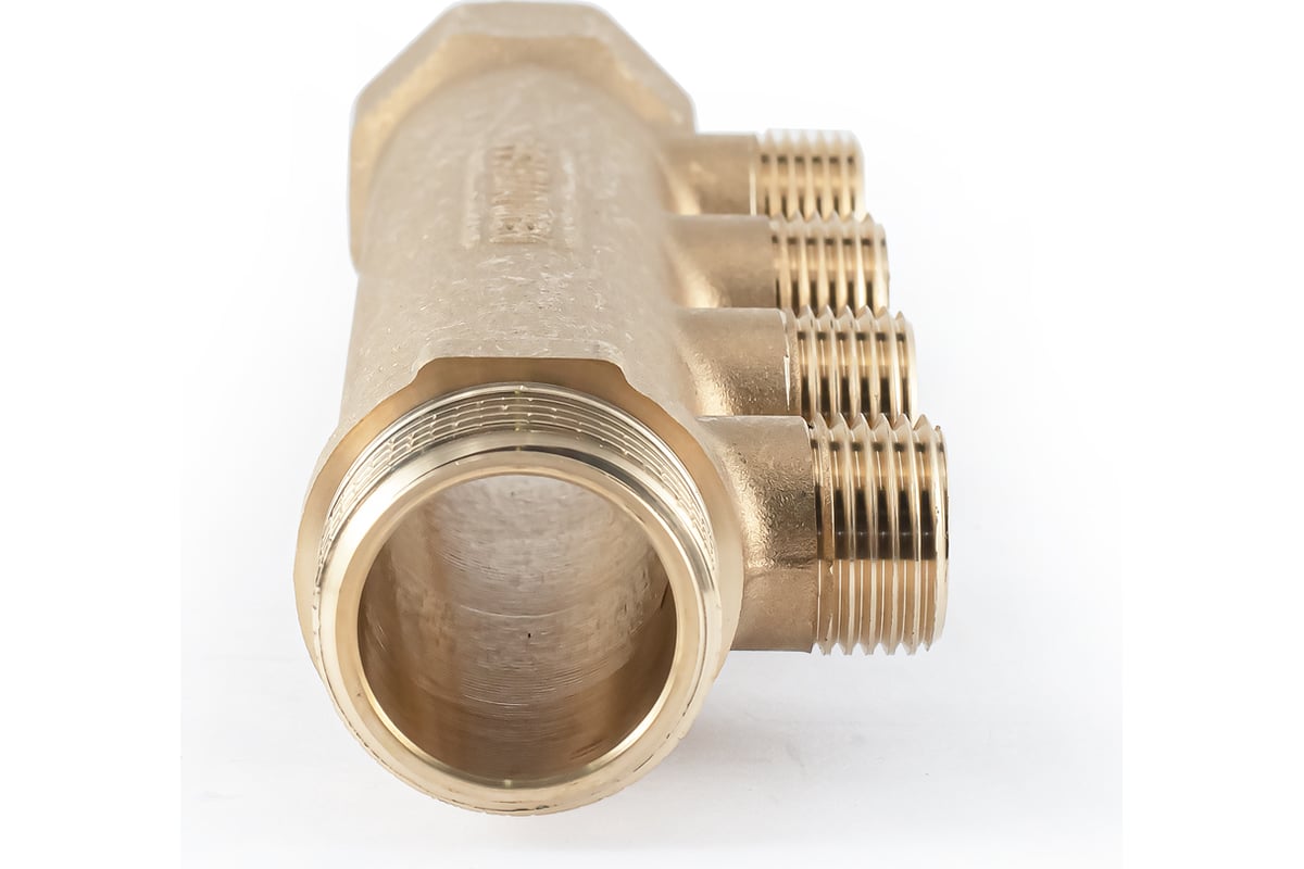 Коллектор латунный PROFACTOR в/н 1" х 4 вых 1/2" нар PF MF 263.4