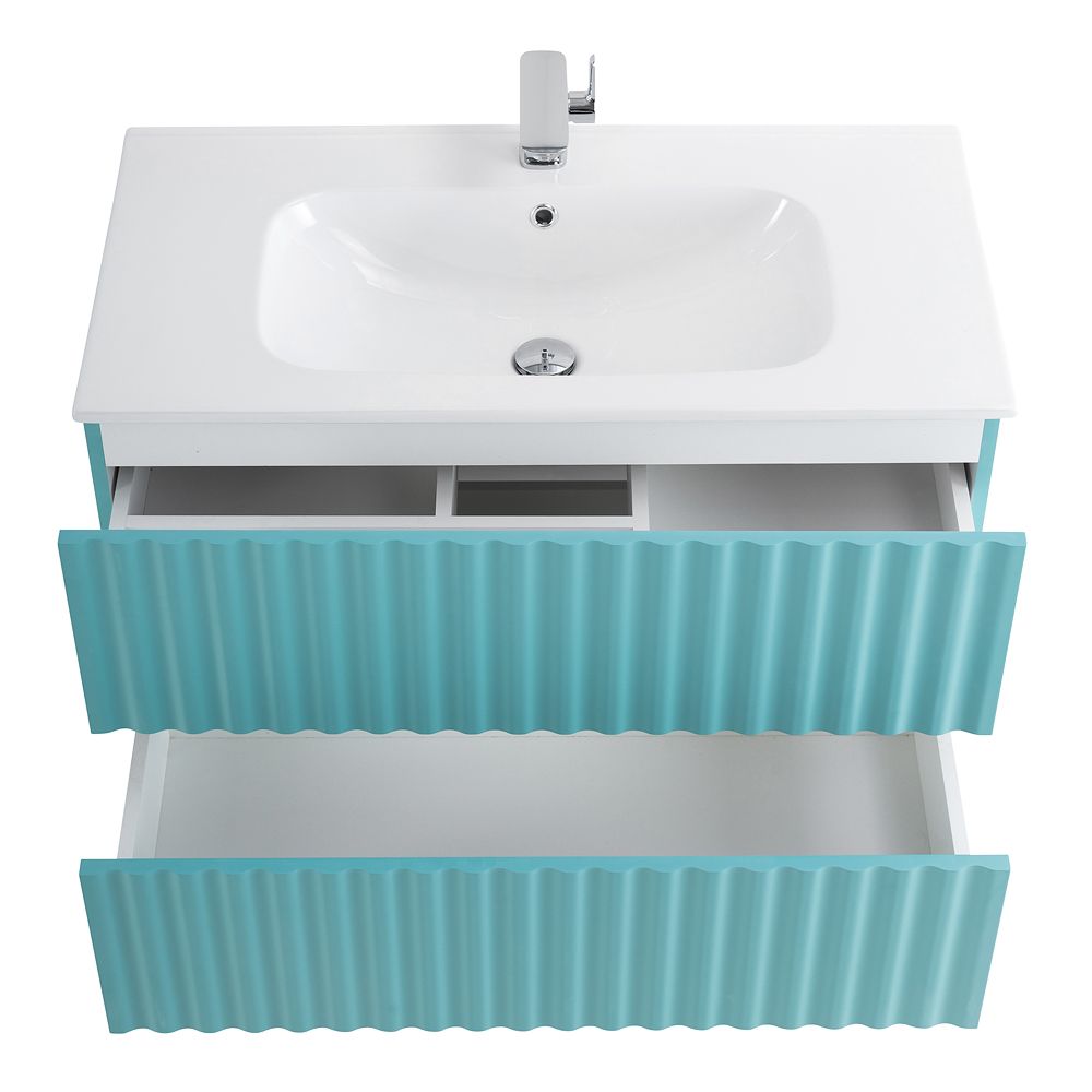 Тумба с раковиной Art&Max Elegant 90 см, LED подсветка