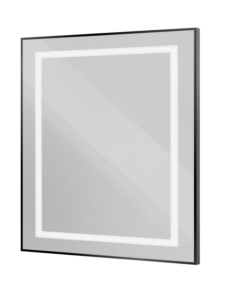 Зеркало BelBagno SPC-KRAFT-800-800-SENS-NERO 80x80 см сенсорный выключатель, черный