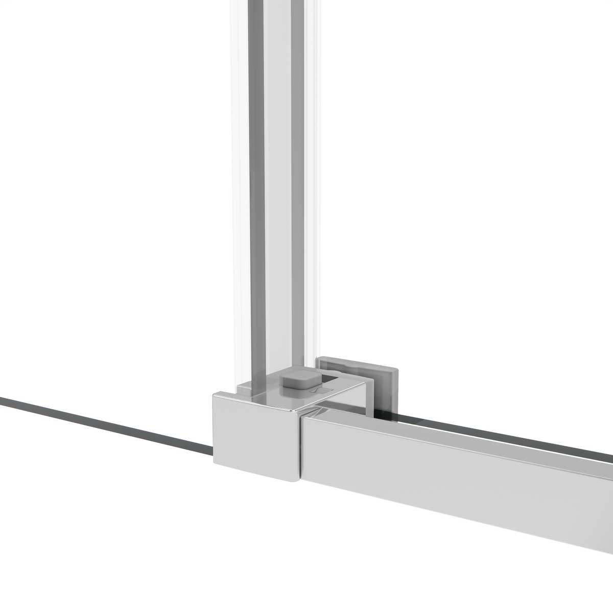 Душевой уголок Vincea Слим Софт (Slim Soft) VSR-1SS9012CLBC 120x90 брашированная медь, стекло прозрачное