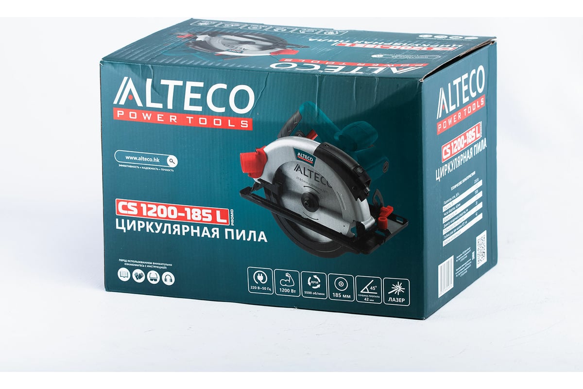 Циркулярная пила Alteco CS 1200-185 L promo 31015