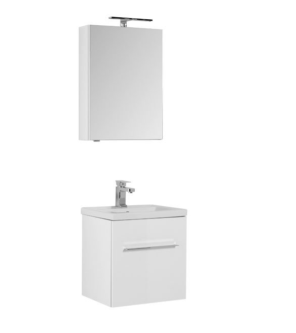 Мебель для ванной Aquanet Порто 50 см белый