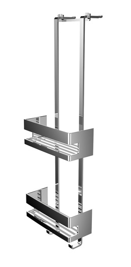 Полка Emco System2 3545 001 25, 22 см хром