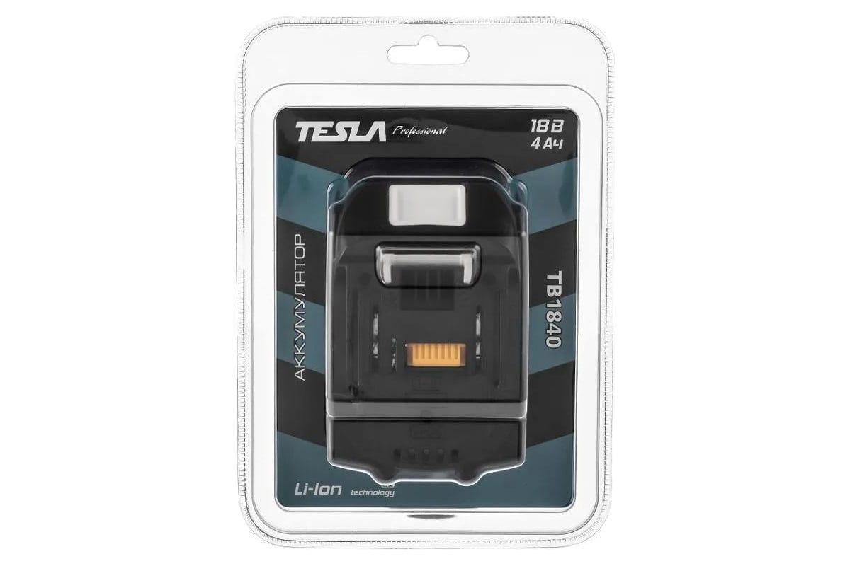 Аккумулятор Tesla TB1840 18.0 В 4.0 Ач 834614