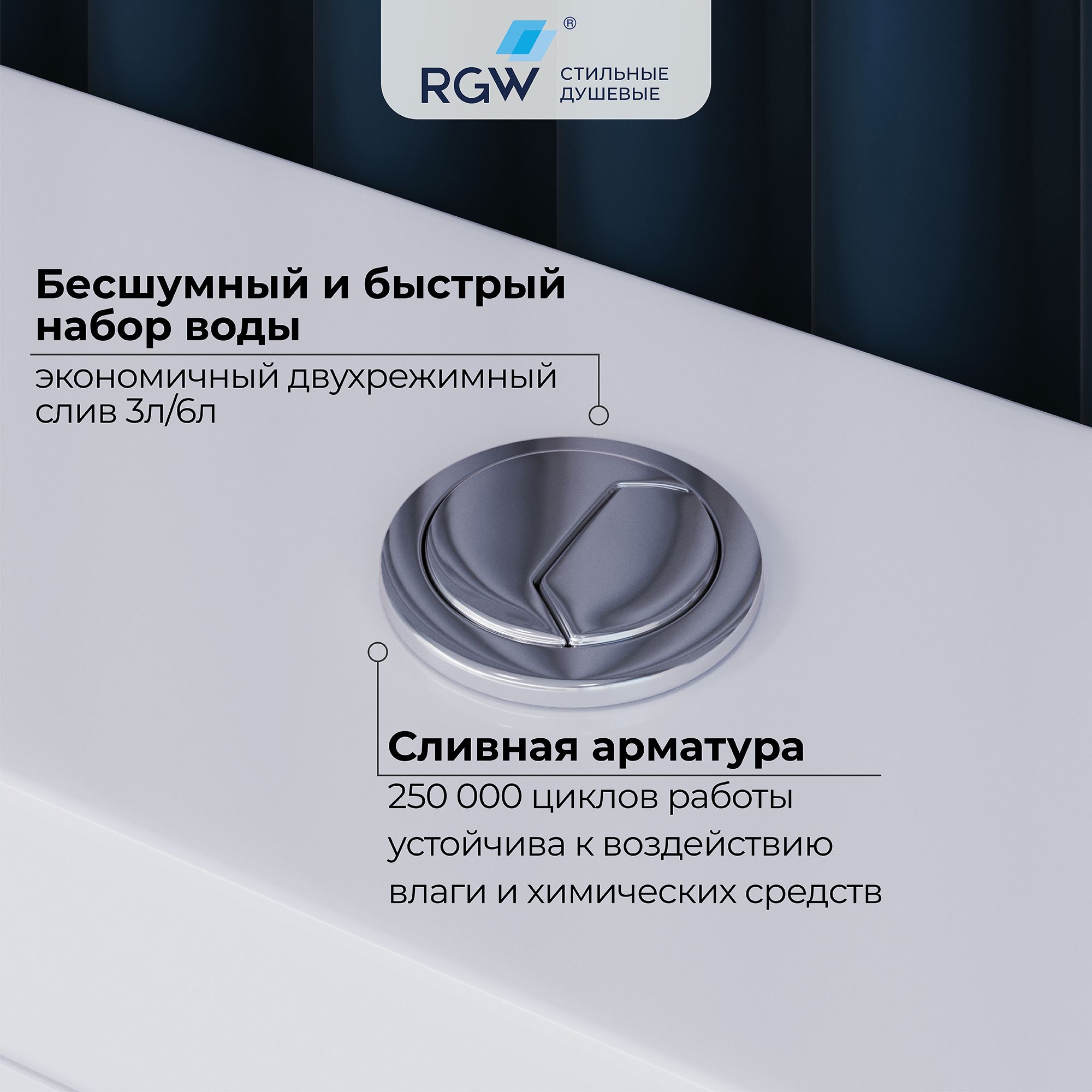 Унитаз-компакт RGW SW-05 безободковый, с микролифтом 67420105-01
