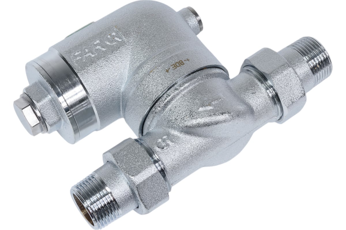 Фильтр FAR 300 мкм, под манометр, Max: 95 C, 25 бар. 3/4" НР FA 39A3 34