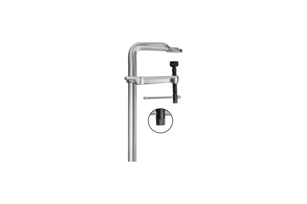 Струбцина для тяжёлых нагрузок BESSEY STB40M 400/175, 22 кН, затяжка 70 Нм, Т-ручка BE-STB40M