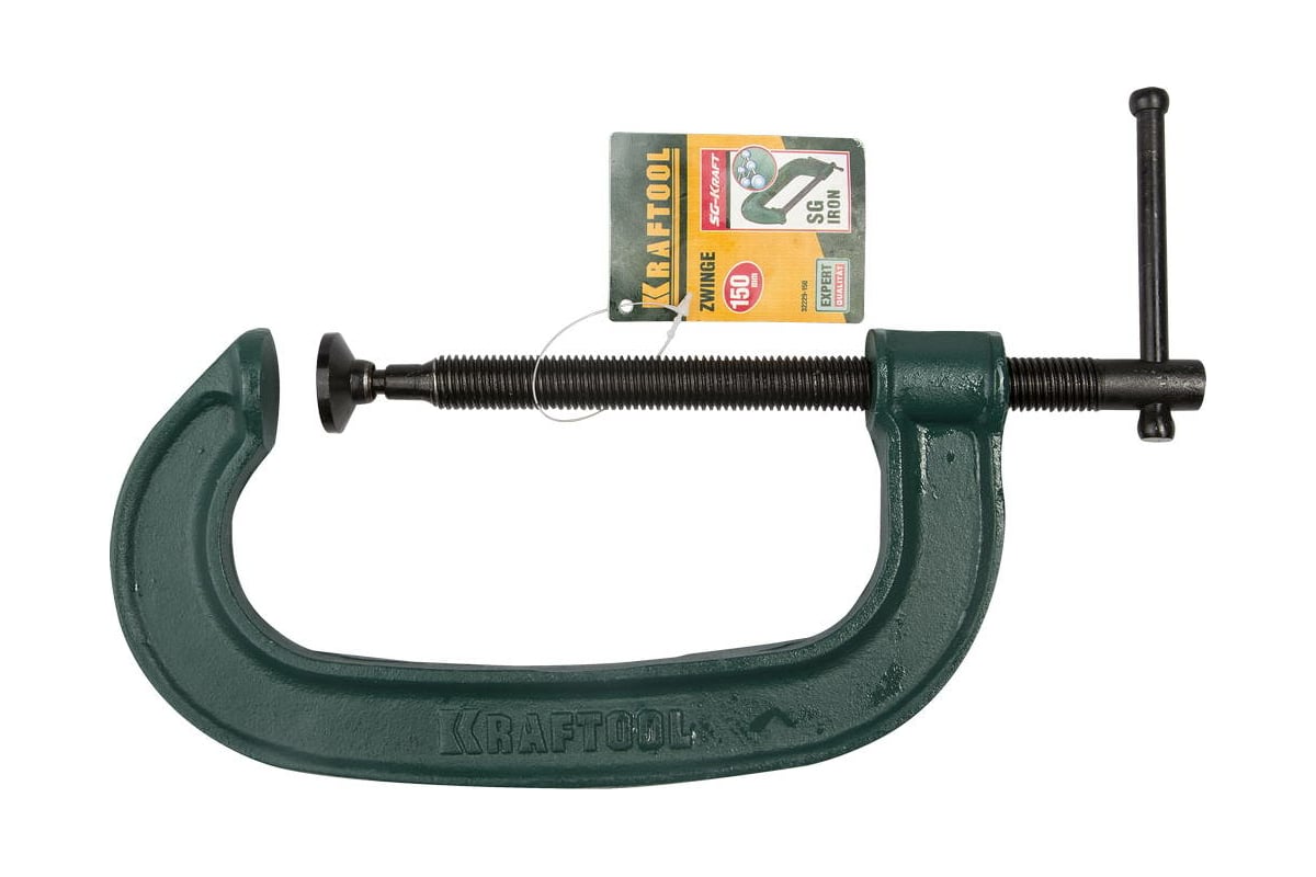 G-образная струбцина Kraftool Extrem G-150 150х65 мм 32229-150