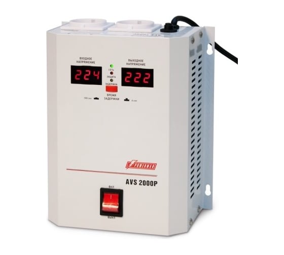 Настенный стабилизатор Powerman 1ф 2 кВА AVS 2000 P 6049486