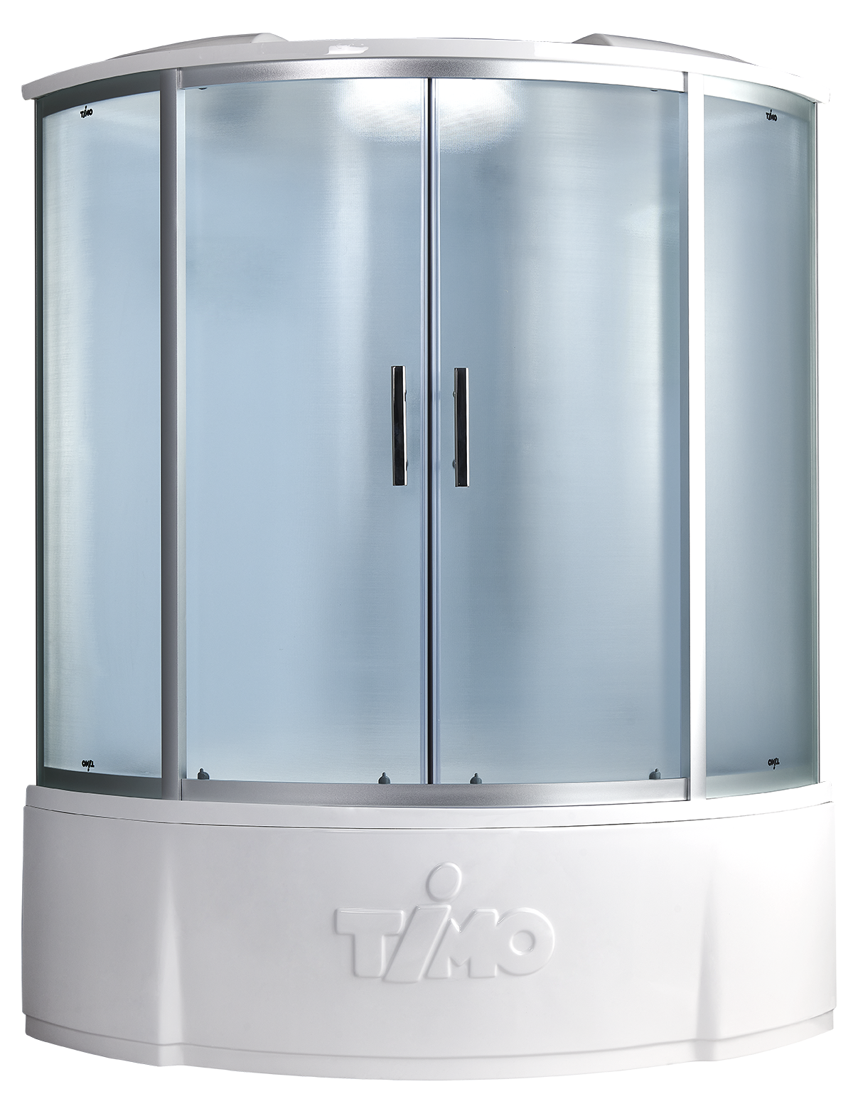 Душевая кабина Timo Standart T-6635SF Silver Fabric 135x135, без г/м, матовые стекла, хром