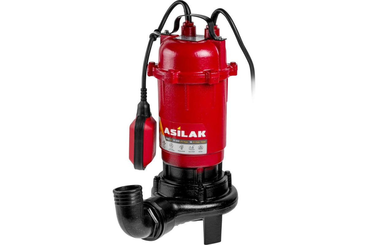 Насос погружной для грязной воды ASILAK SLP-2001 AS4410-2