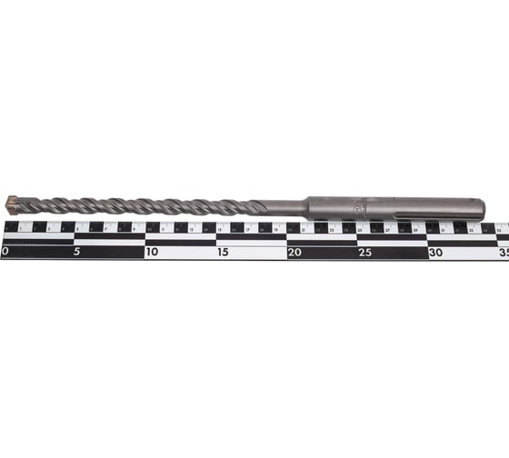 Бур 4+ 14x200х340 мм, 4 резца + 2 спирали, SDS-Max Bohrer 30514345