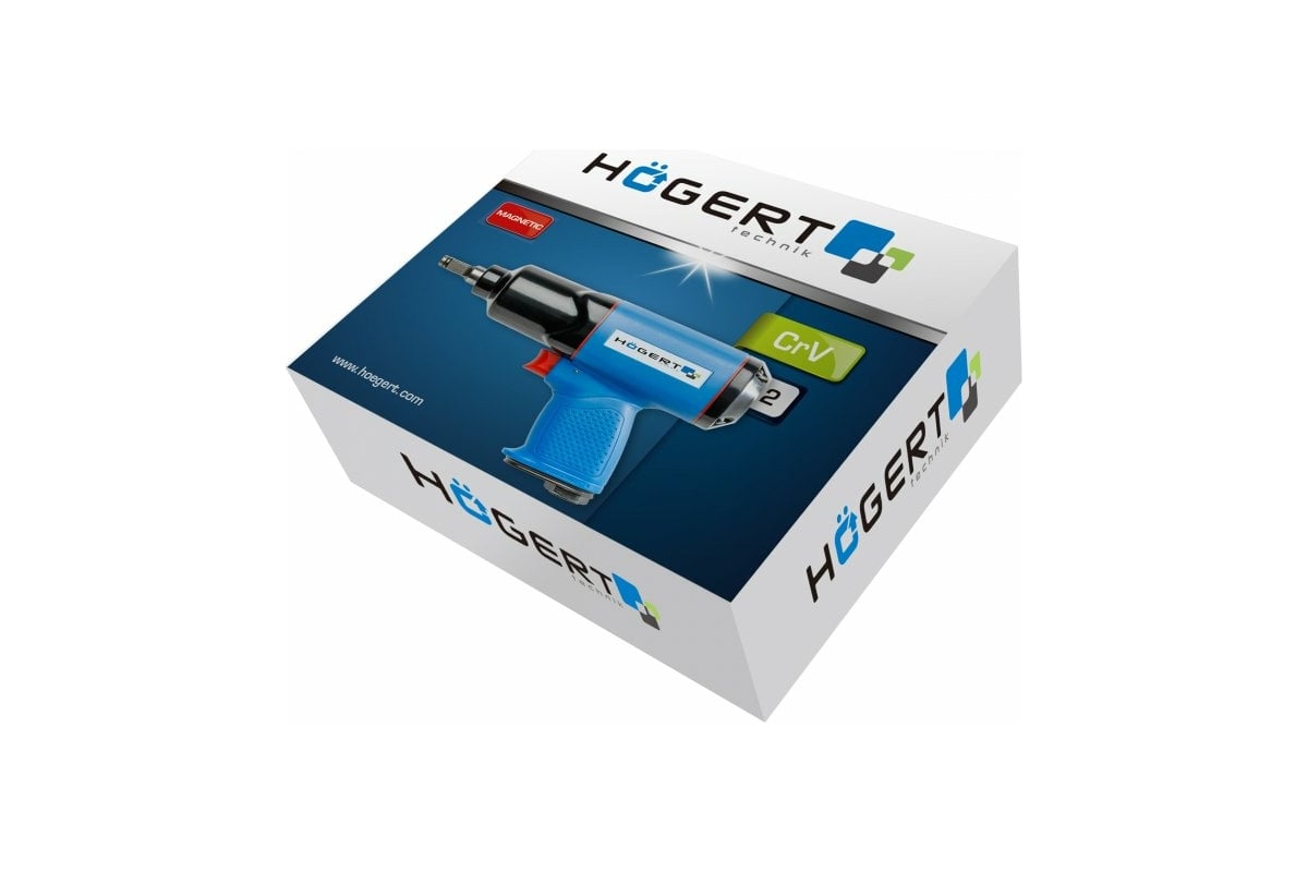 Пневматический ударный гайковерт Hoegert Technik HT4R622