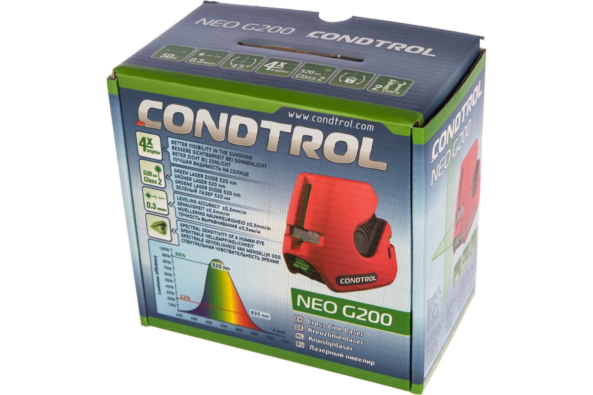 Лазерный нивелир Condtrol NEO G200 1-2-126